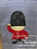 Queens Royal Guard applique machine embroidery design