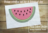 Watermelon Sketch machine Embroidery Design