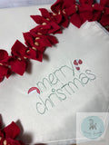 Set of 5 Christmas mini 1" sketch machine embroidery designs bundle