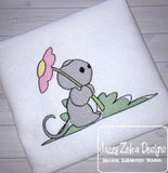 Mouse Sketch Machine Embroidery Design