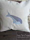 Whale Sketch Machine Embroidery Design