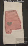 Alabama State Sketch machine Embroidery Design