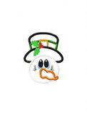 Snowman Applique machine Embroidery Design