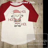 Santa sketch machine embroidery design