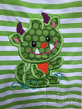 Dorky Fuzzy Monster applique machine embroidery design