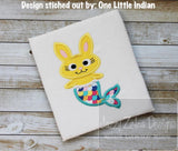Easter Merbunny applique machine embroidery design