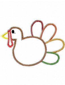 Turkey vintage stitch appliqué embroidery design