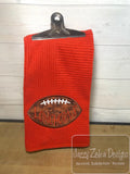 Longhorns Football appliqué machine embroidery design