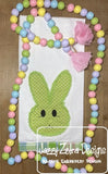 Chenille it tape bunny applique machine embroidery design