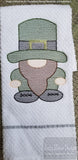 Leprechaun gnome boy sketch machine embroidery design