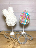 Easter egg stick stand decoration In The Hoop machine embroidery design