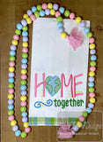 Home together earth machine sketch machine embroidery design