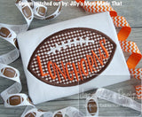 Longhorns Football appliqué machine embroidery design