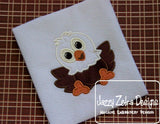 American Eagle applique machine embroidery design