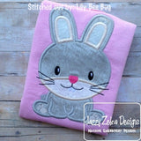 Bunny Applique machine embroidery design