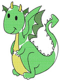 Dragon Sketch Machine Embroidery Design