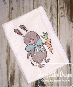 Alix Easter Bunny sketch machine embroidery design