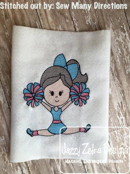 Pencil with flowers sketch machine embroidery design – Jazzy Zebra