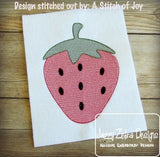Strawberry Sketch Machine Embroidery Design