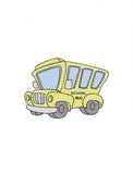 School Bus Sketch machine embroidery design