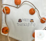 Set of 5 Thanksgiving mini 1" sketch machine embroidery designs bundle